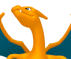 Imagem da cabeça do Charizard