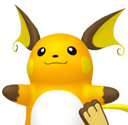 Imagem da cabeça do raichu