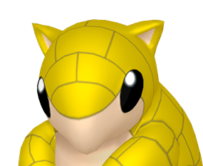 Imagem da cabeça do sandshrew